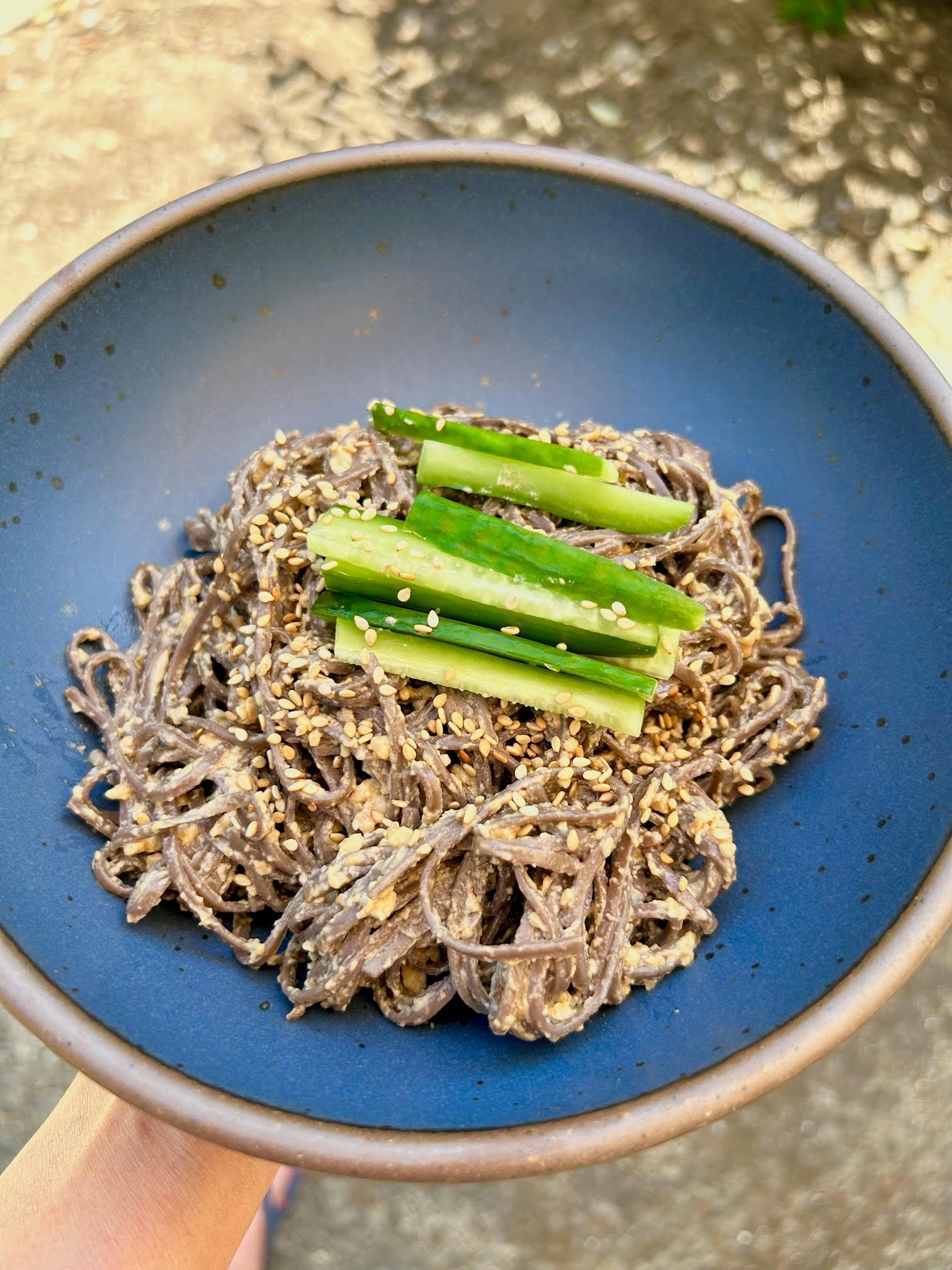 Chilled Soba Noodles with Chili Lime Cashew Sauce