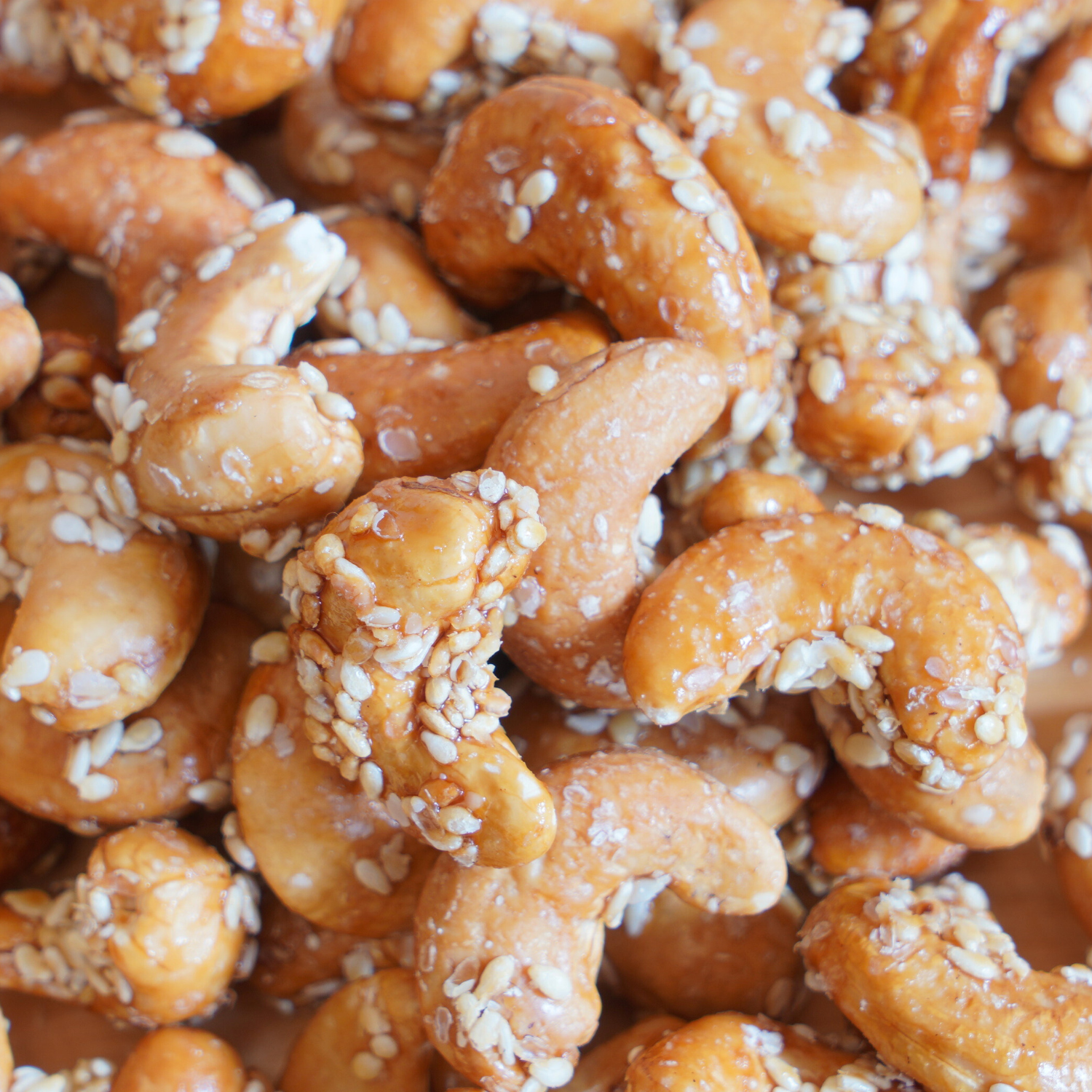 Honey Sesame Indonesian Cashews