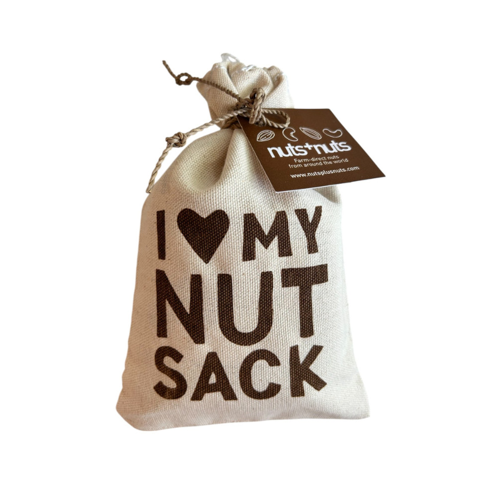 I Love My Nut Sack Cloth Bag