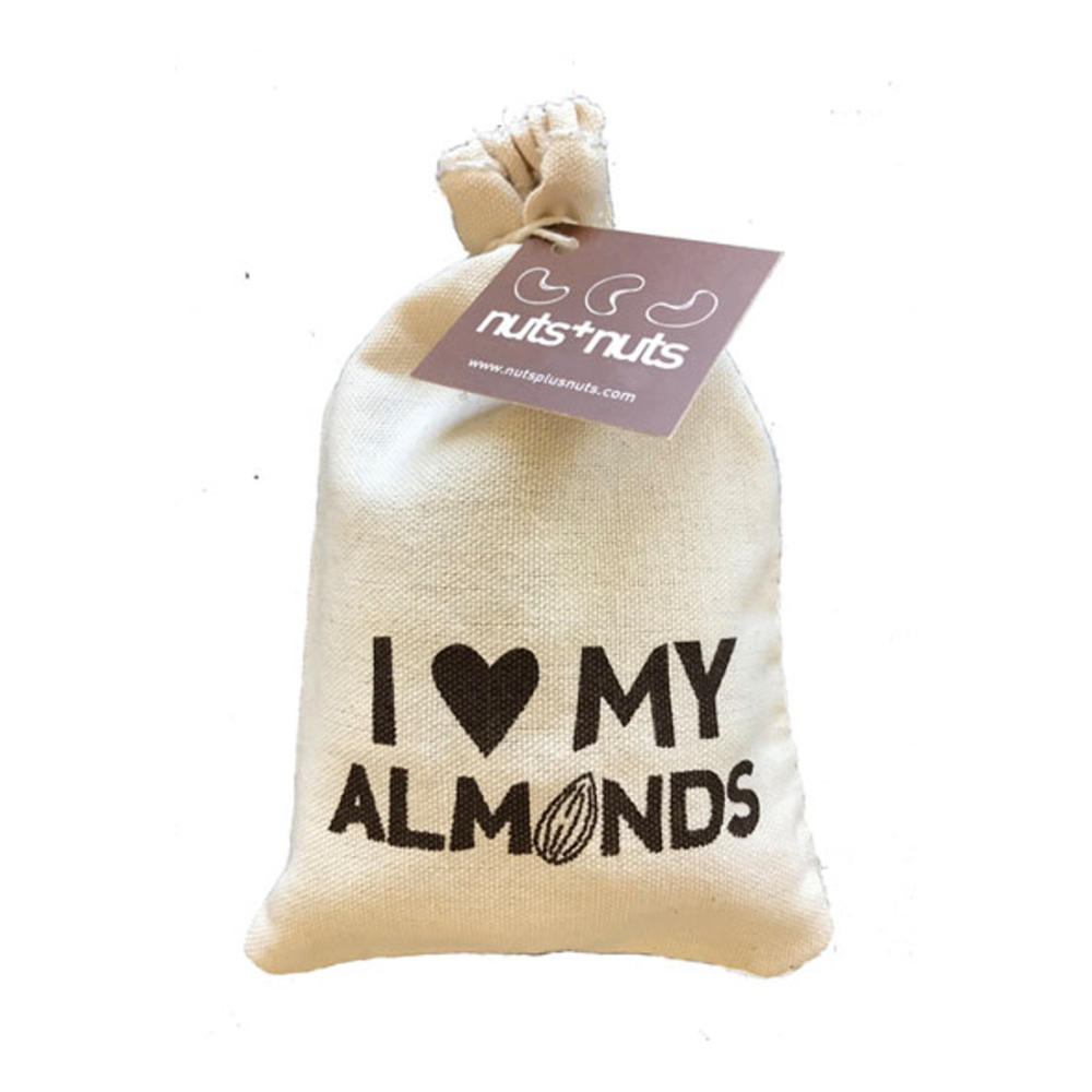 I love my almonds bag
