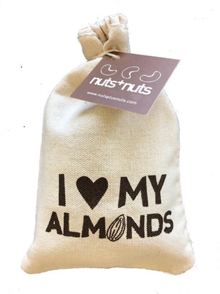I love my almonds bag