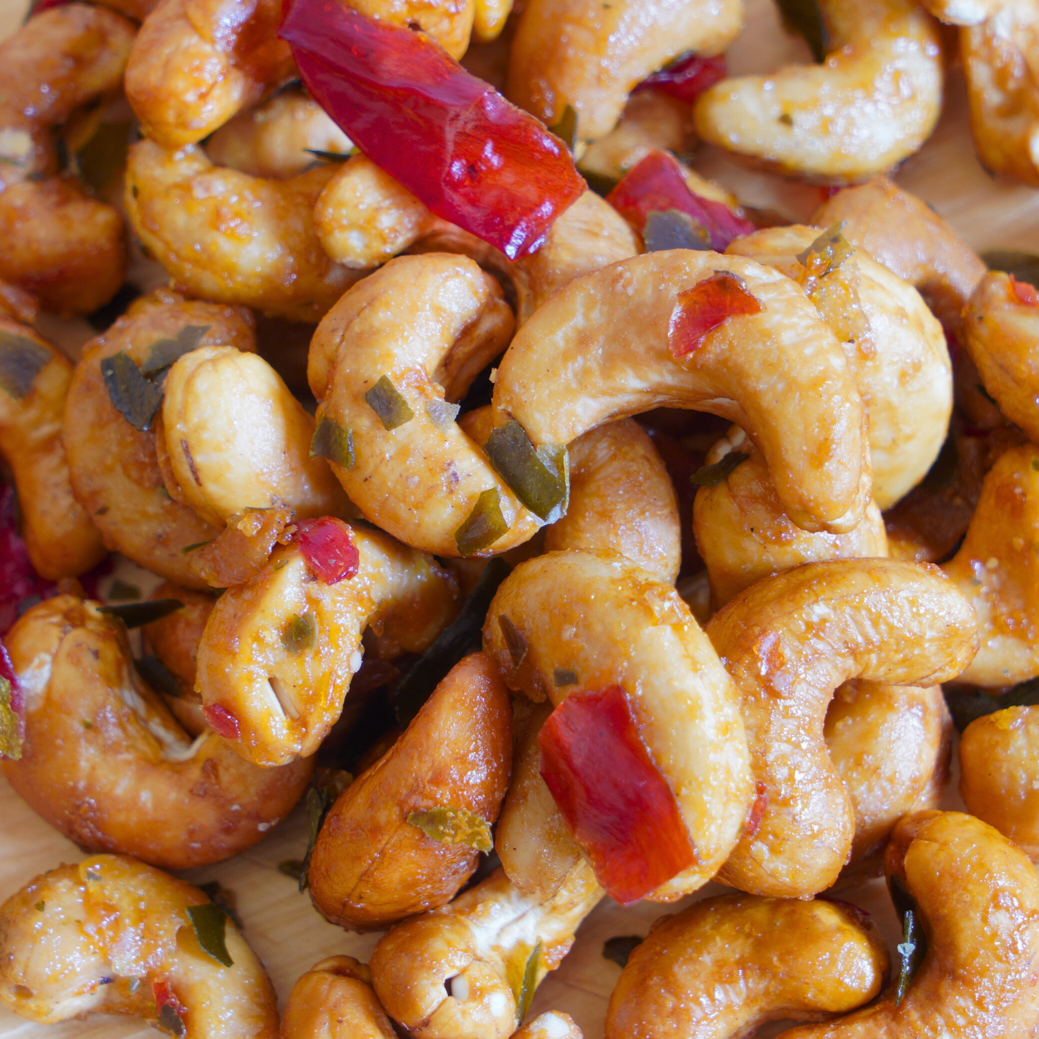 Chili Lime Leaves Cashews 1 lb