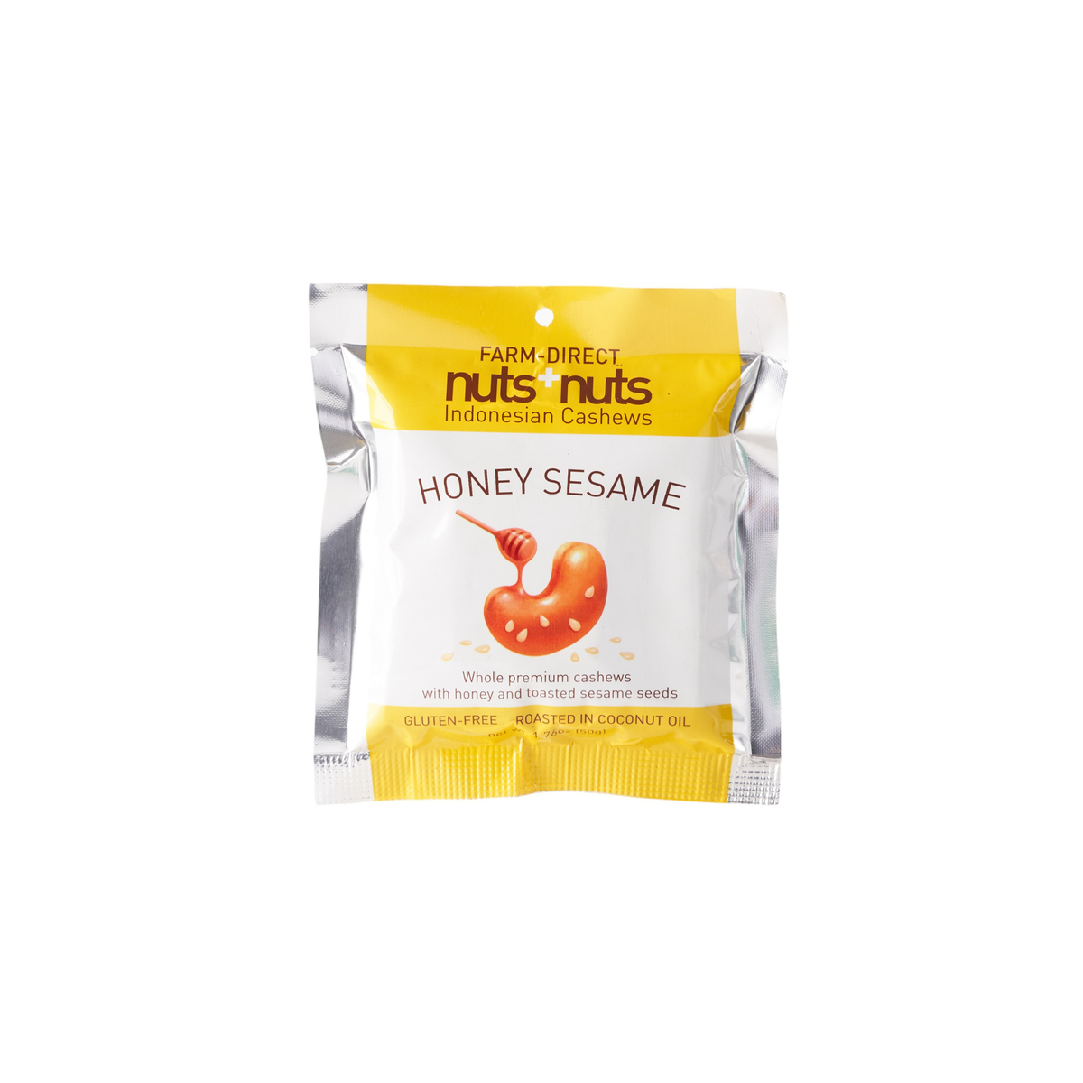 Honey Sesame Roasted Cashews – Gourmet Nuts – Nuts+Nuts