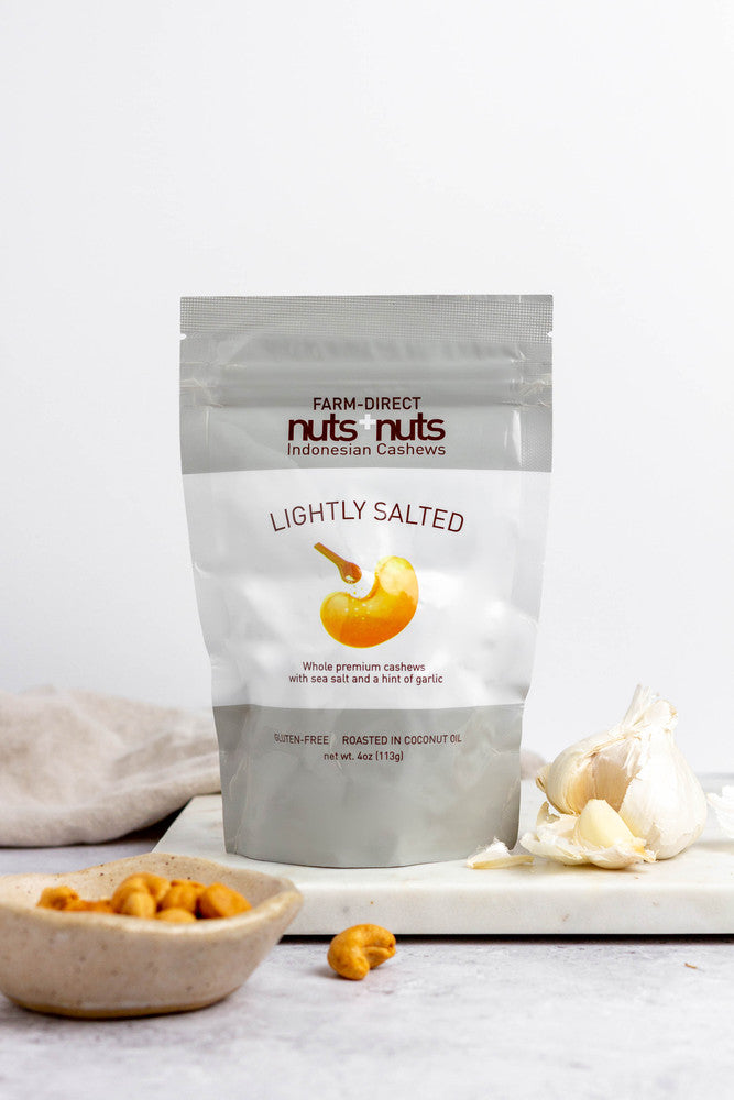 lightly salted Indonesian cashew bag
